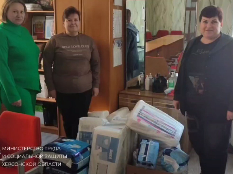 Рязанцы передали новую гуманитарную помощь Новой Каховке