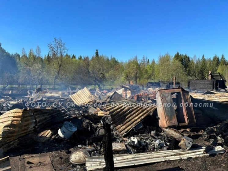 Костромские трагедии: пожилой человек погиб при пожаре в Нейском районе