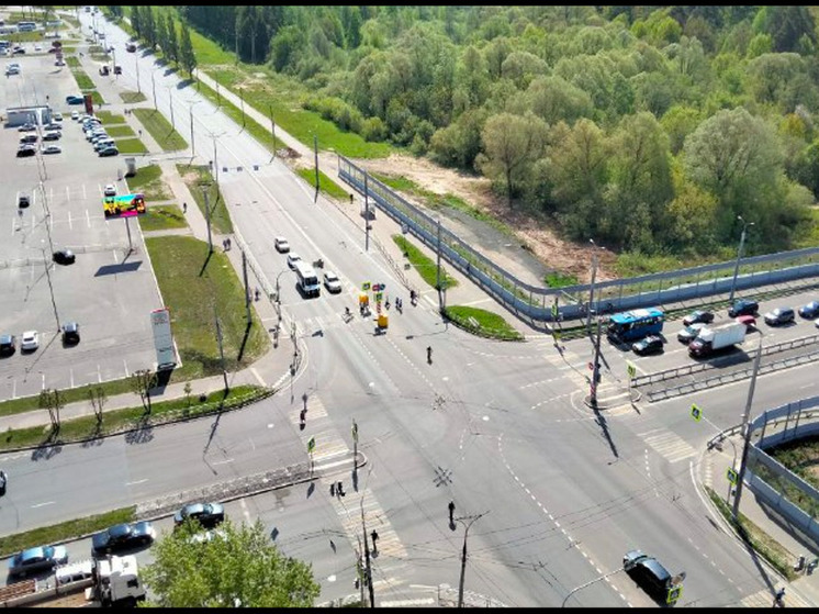 Через неделю в Марий Эл начнется реконструкция перекрестка Кирова-Ленинский