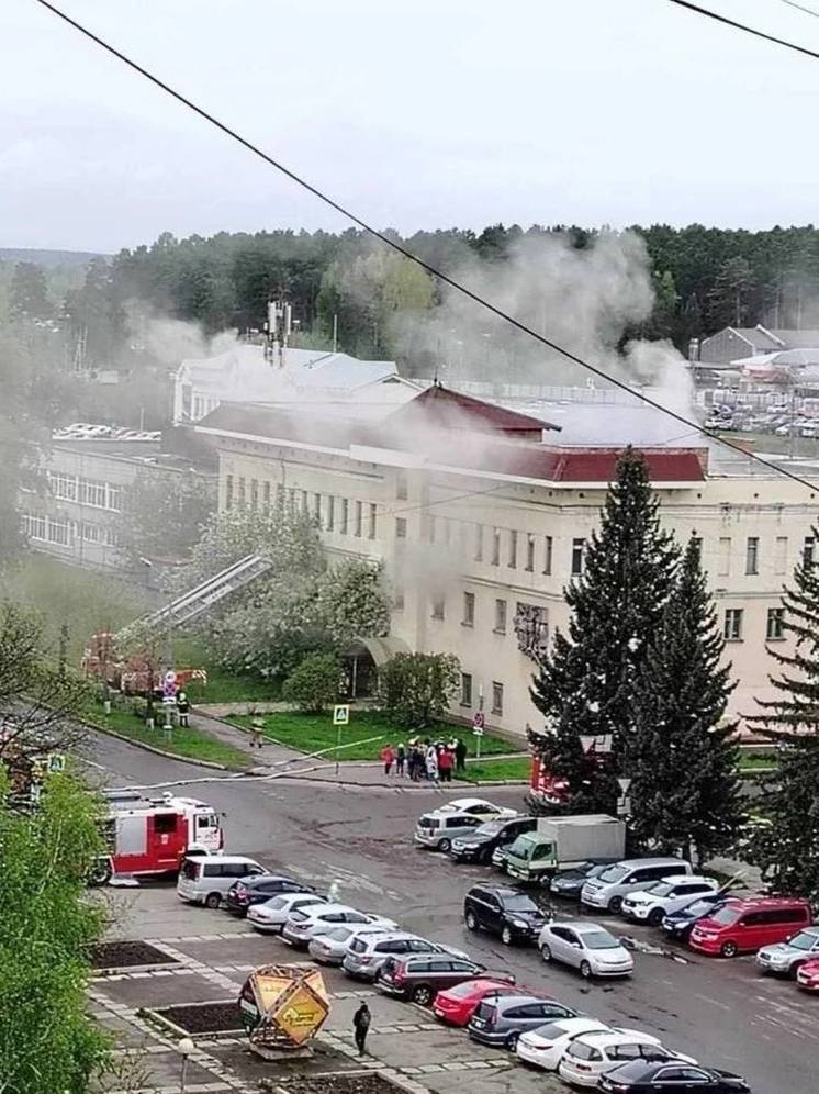 В Железногорске произошел пожар в театре оперетты