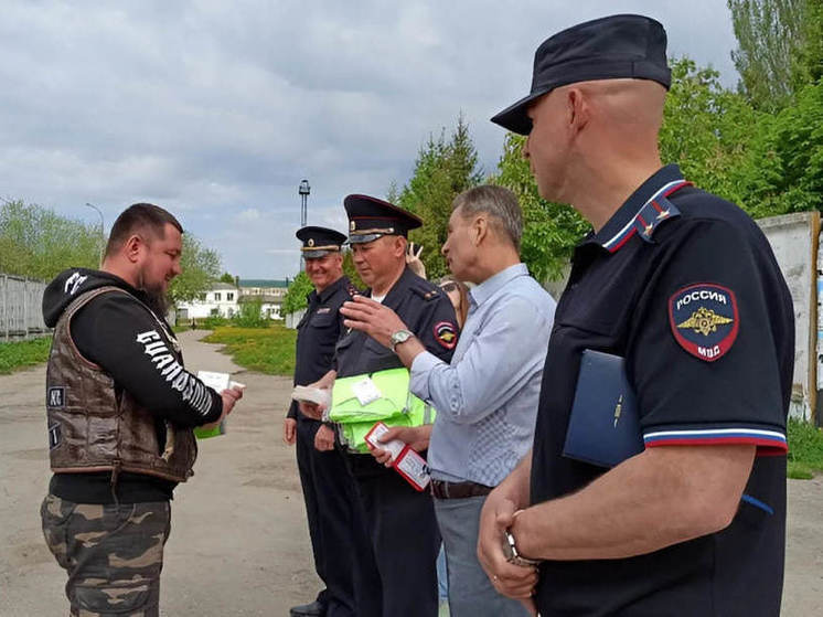 5 мотоциклистов Чувашии решили стать народными дружинниками