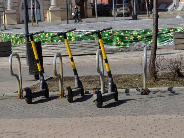 В Туле могут сделать парковки для электросамокатов