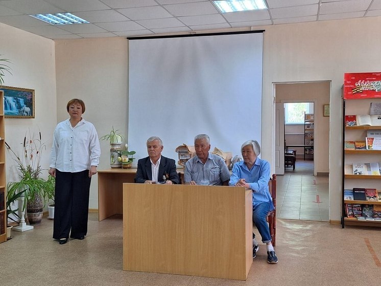 В районе Калмыкии представили книгу ликвидатора аварии в Чернобыле