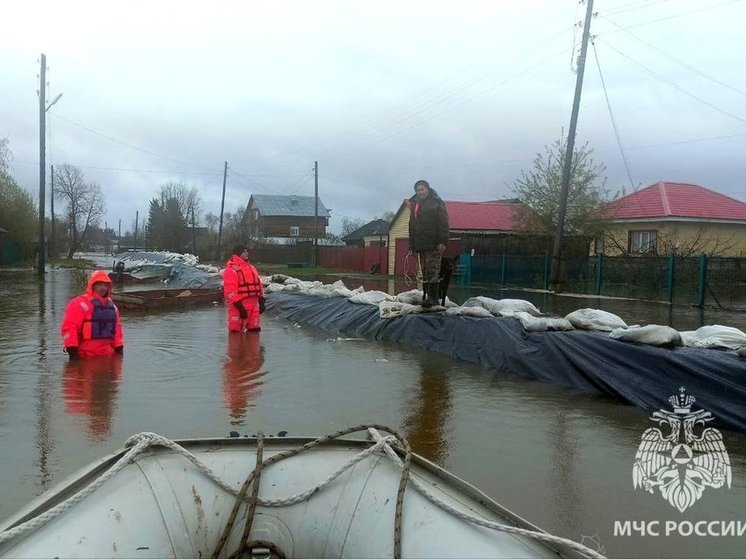 На 5 сантиметров снизился уровень воды в Иртыше на севере Омской области
