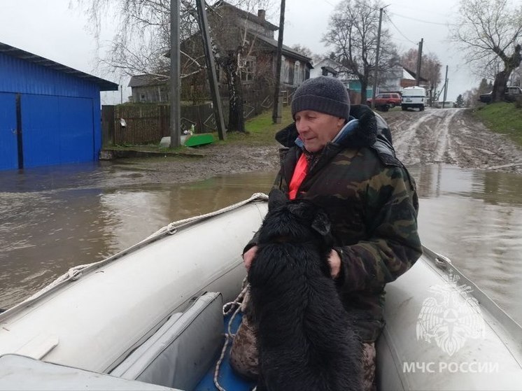 На севере Омской области паводковыми водами остается подтоплено 639 домов