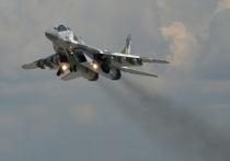 Истребитель МиГ-29 ВВС Украины был уничтожен ракетой "Искандер" на авиабазе Авиаторское в Днепропетровске