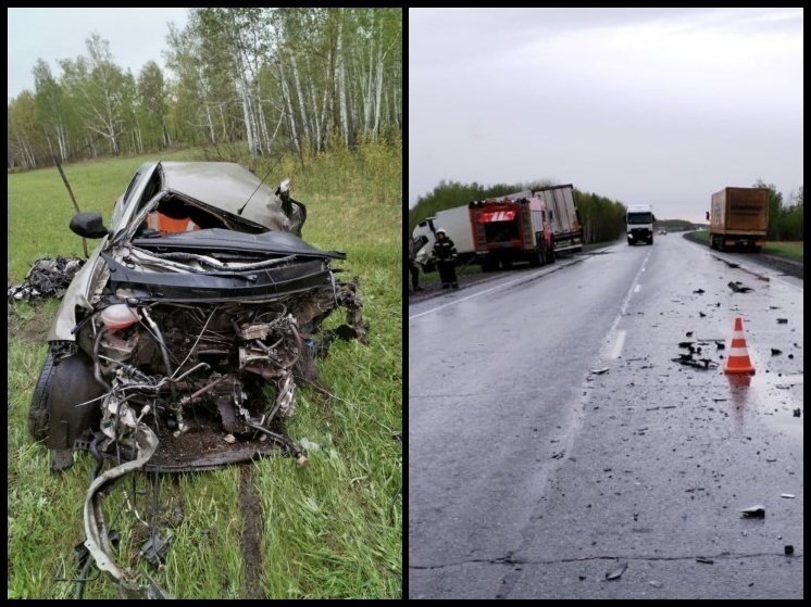 В ещё одной аварии с грузовиком 23 мая под Новосибирском погибли люди