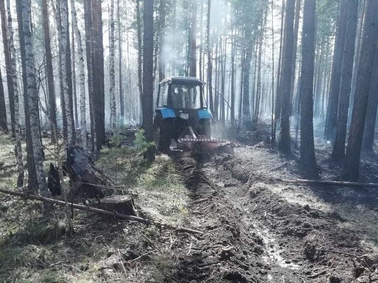 В Приангарье потушили четыре лесных пожара, два продолжают гореть
