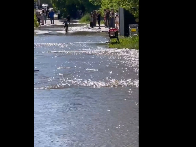 В Пензе уходит под воду Цыганский поселок