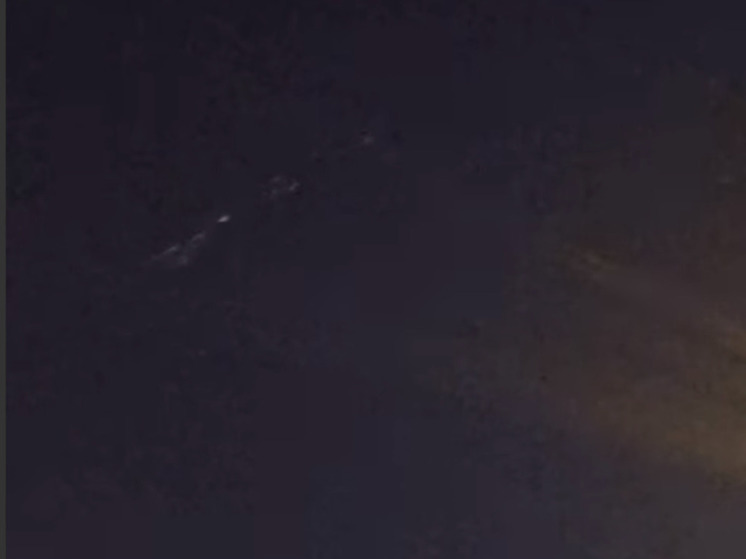 Астраханцы увидели сгоревший спутник Илона Маска