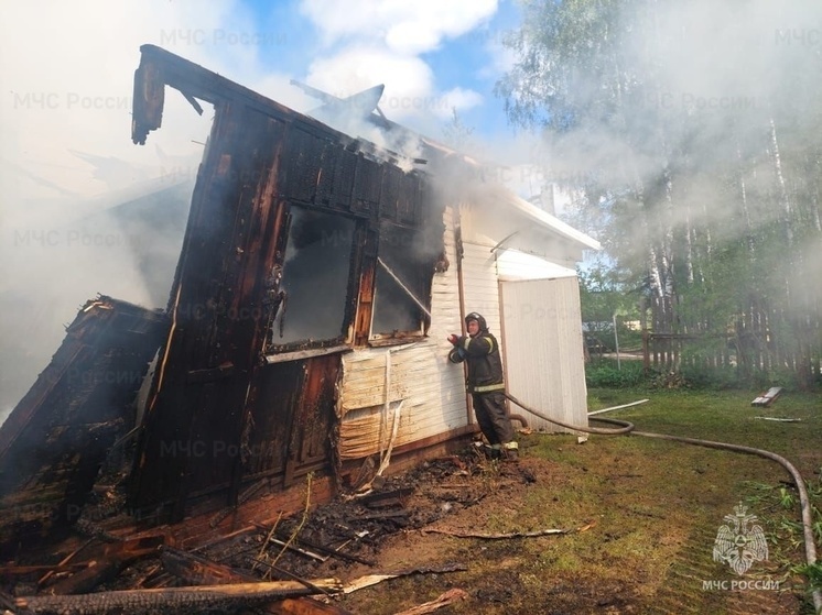За сутки во Владимирской области сгорели два дома