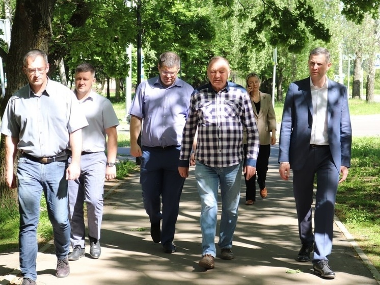В Пущино проверили содержание общественных территорий