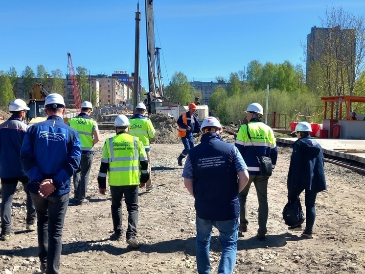 Госкомитет по стройнадзору проверил Лобановский мост в Петрозаводске