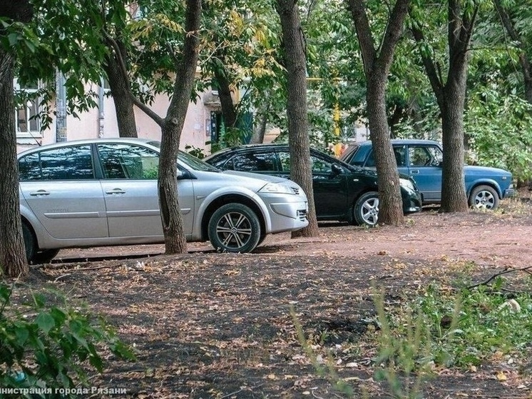 С начала года в Рязани составили 621 акт за нарушение правил парковки