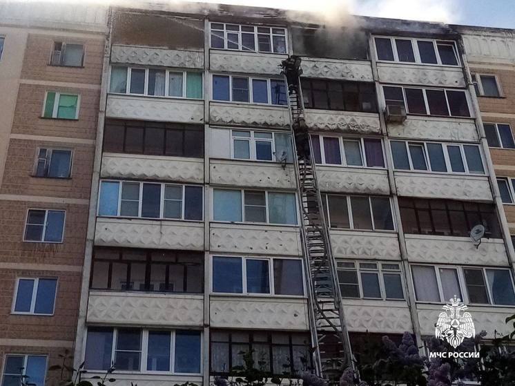 МЧС сообщило подробности пожара в жилом доме на улице Королева в Твери