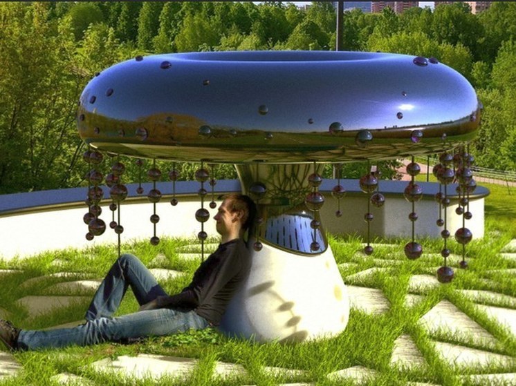 До конца лета в Уфе появится сад с инсталляциями грибов