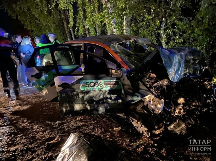 Погиб пассажир при аварии в Казани каршерингового авто