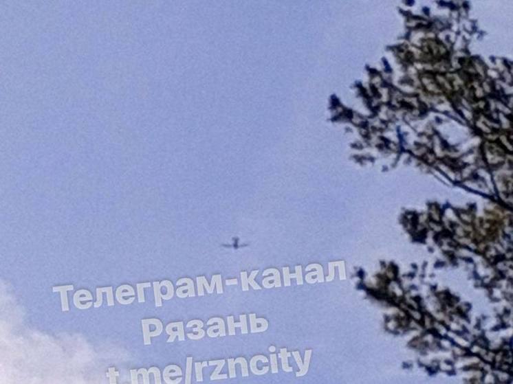 В Мурмине под Рязанью заметили беспилотник