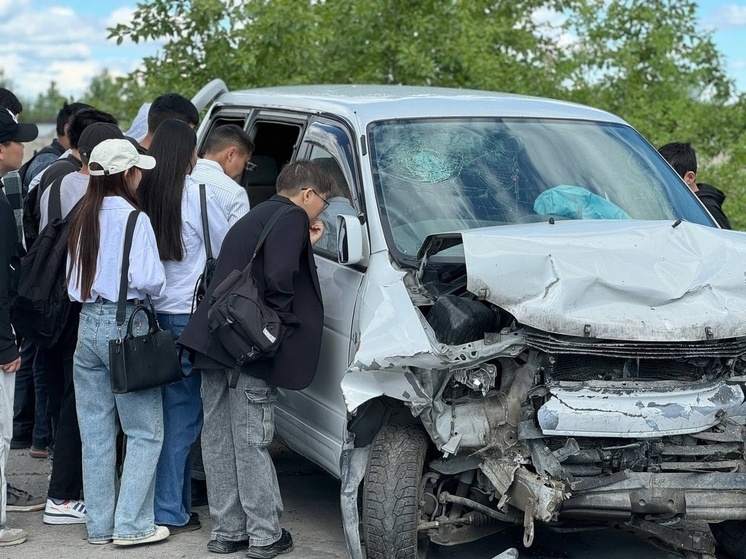 В столице Тувы молодежи  показали страшные последствия автоаварий
