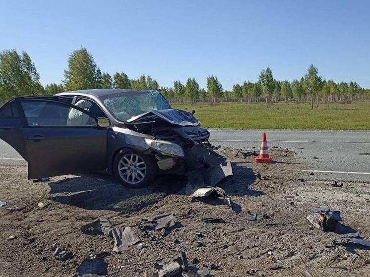 Шесть человек пострадали в жёсткой аварии на трассе Тюмень-Омск