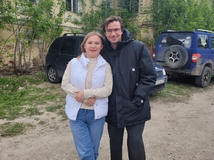 Актёра Александра Петрова заметили в селе Байдики под Рязанью