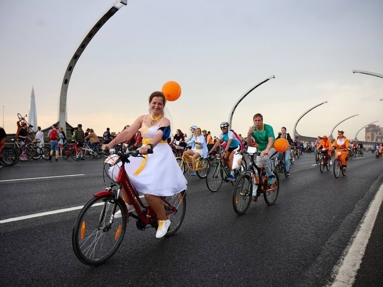 Самый большой в истории велопарад в Петербурге может попасть в Книгу рекордов Гиннесса