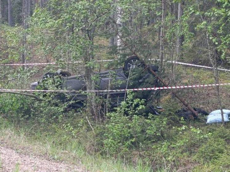 В Хвойнинском районе перевернулся "Хендай Солярис": погибла девушка