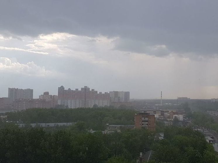 В подмосковном Красногорске начались обещанные дожди