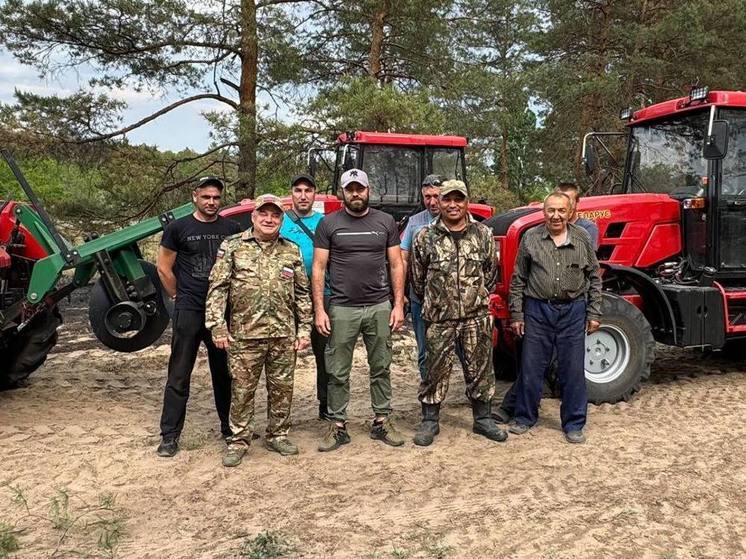 Голопристанское лесоохотхозяйство получило новую технику с навесным оборудованием