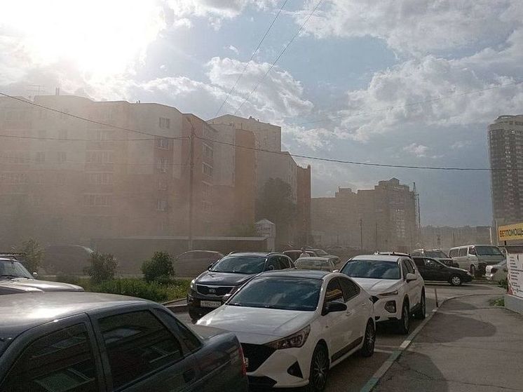 27 мая жители Рязани засняли «песчаные бури» на улицах города