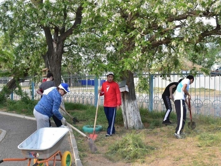 В одной из школ Калмыкии провели экологический урок