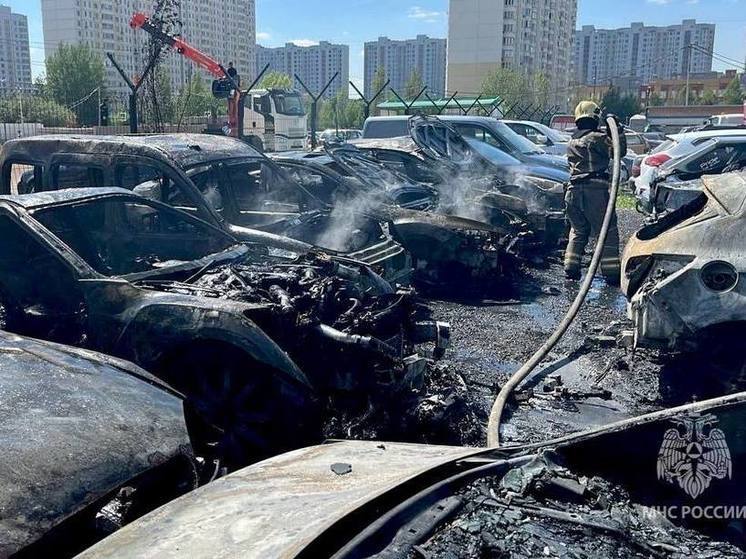 Расследование ЧП с пожаром на стоянке контролирует прокуратура