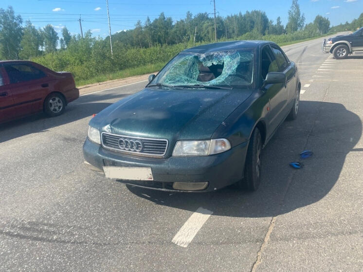 В Смоленском районе велосипедист попал под «Ауди»