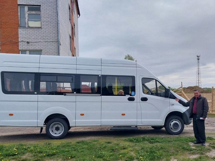 Новый автобус в Чувашии подарили Атратскому интернату