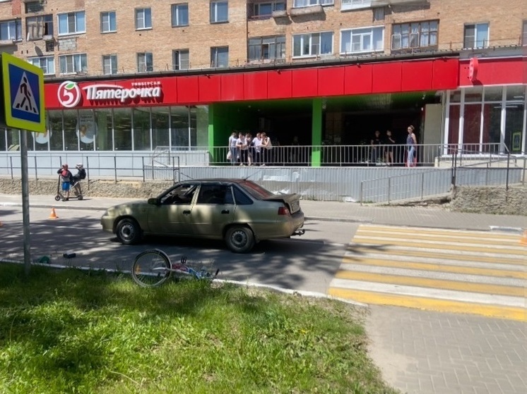 В Новомичуринске водитель Daewoo сбил 9-летнюю велосипедистку