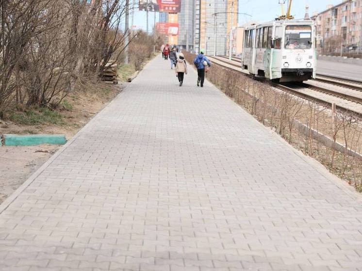 В Улан-Удэ обновят тротуары