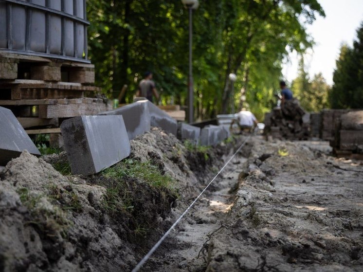 В Курске в парке Рокоссовского решили не демонтировать детскую площадку