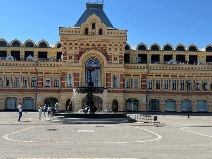 Нижегородская Ярмарка благоустраивается к лету