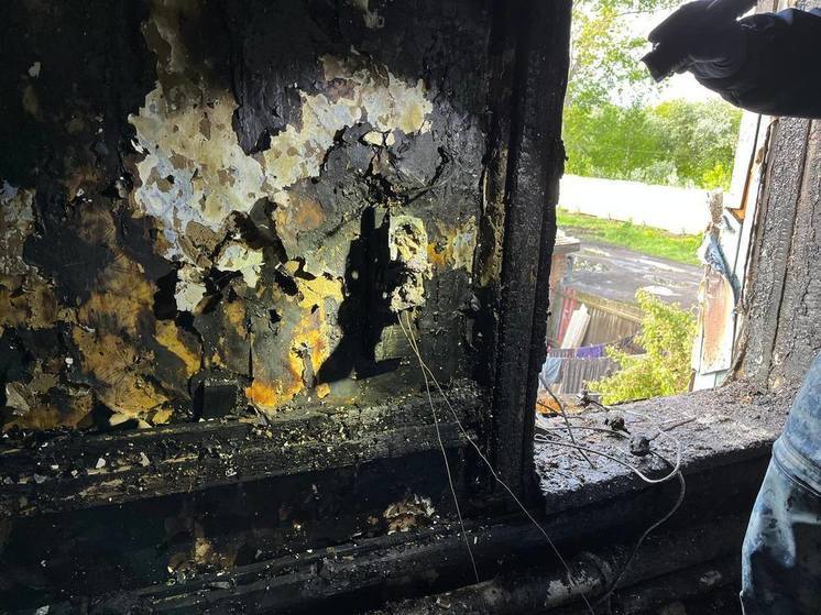 Двое детей погибли при пожаре в частном доме на окраине Омска