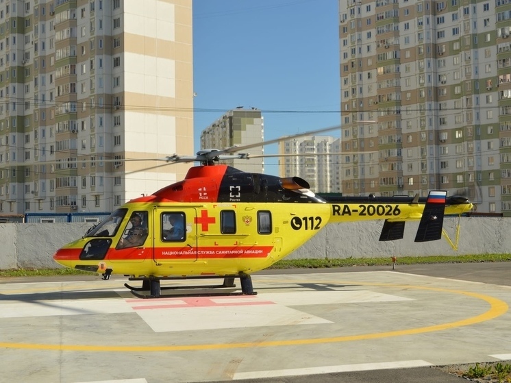 В Курской области санавиация за год транспортировала 146 взрослых и 36 детей