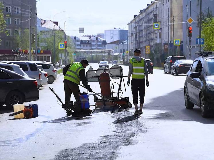 9 тыс. км. дорог восстановили в Якутске