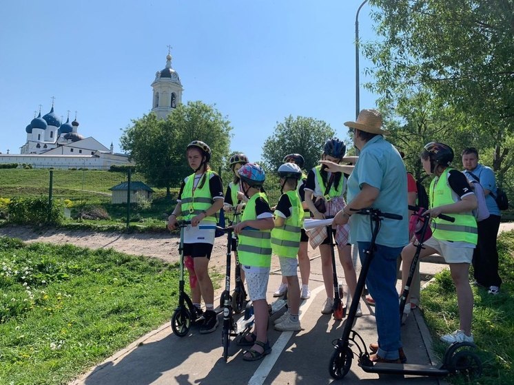 Юные инспекторы дорожного движения Серпухова познакомились с историей города