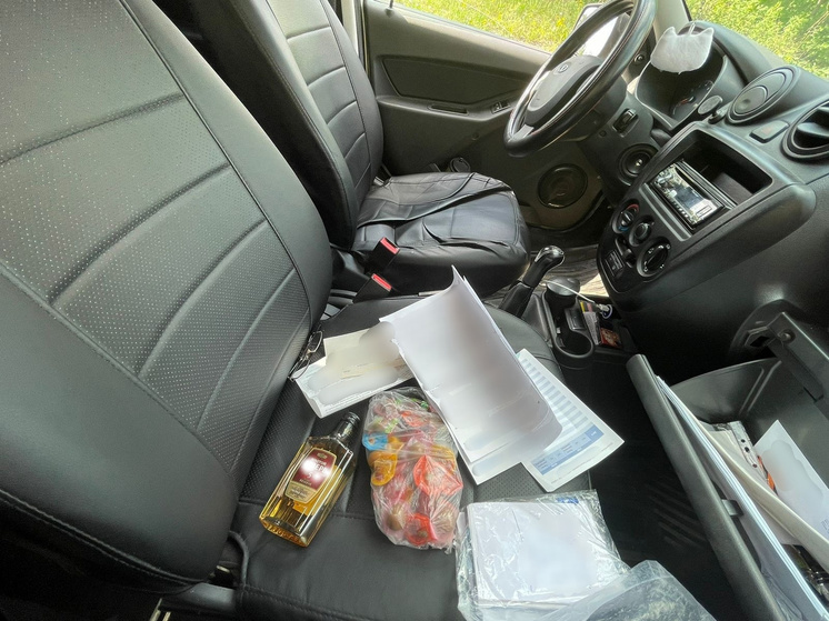 Пьяного водителя с бутылкой коньяка остановили в Петрозаводске