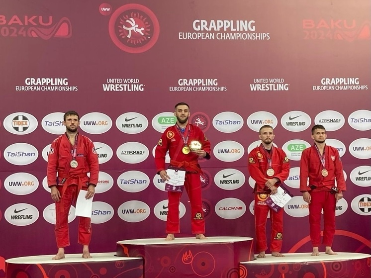 Рязанский спортсмен занял третье место на Чемпионате Европы по спортивной борьбе