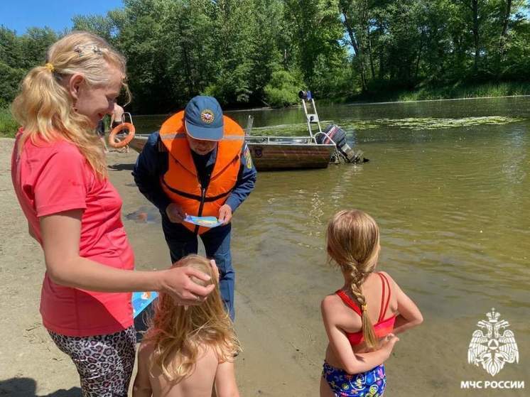 В Курске спасатели провели рейд по пляжам