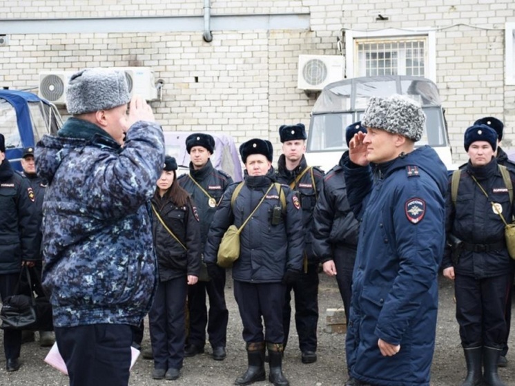 Полисмены НАО готовятся обеспечить безопасность во время паводка