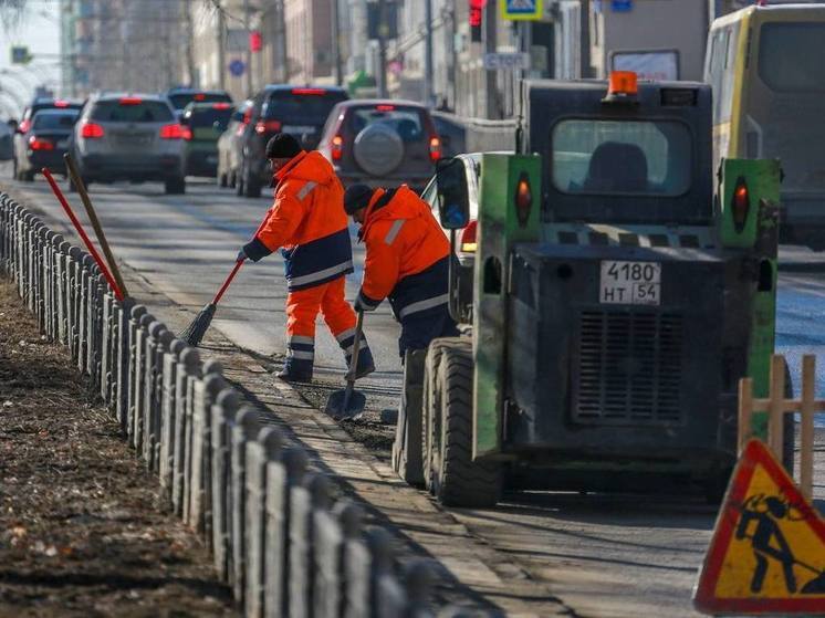 На уборку улиц в Новосибирске выделят дополнительные 170 млн