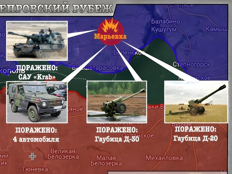Бойцы «Днепр» уничтожили технику ВСУ на Херсонском направлении