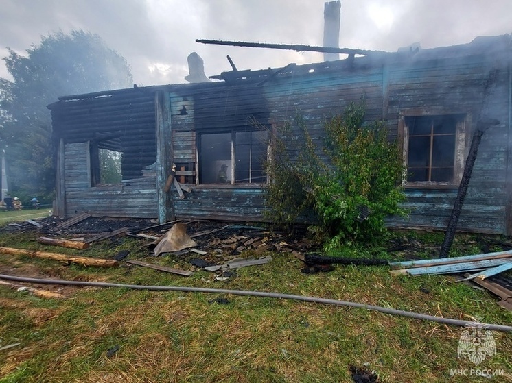 Три пожара из-за грозовых разрядов произошли на Вологодчине за минувшие сутки