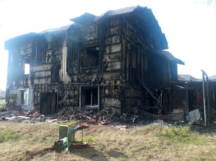 Двое детей погибли при пожаре в Чехове